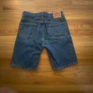 Levi's Men's Blue Denim Shorts